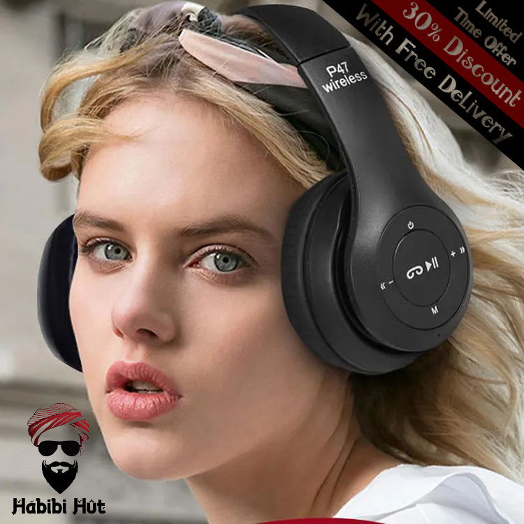 P47 Wireless Headphone | Stay Stylish and Cool